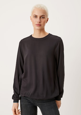 s.Oliver Blouse in Black: front