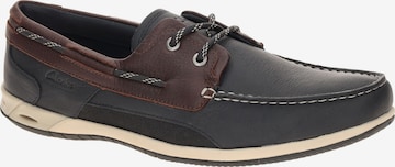 Mocassin CLARKS en bleu : devant