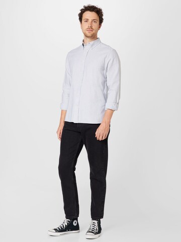 Banana Republic Regular Fit Skjorte 'OXFORD' i grå