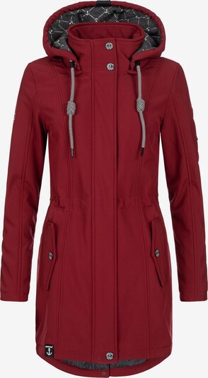 Cappotto funzionale Peak Time di colore bordeaux, Visualizzazione prodotti