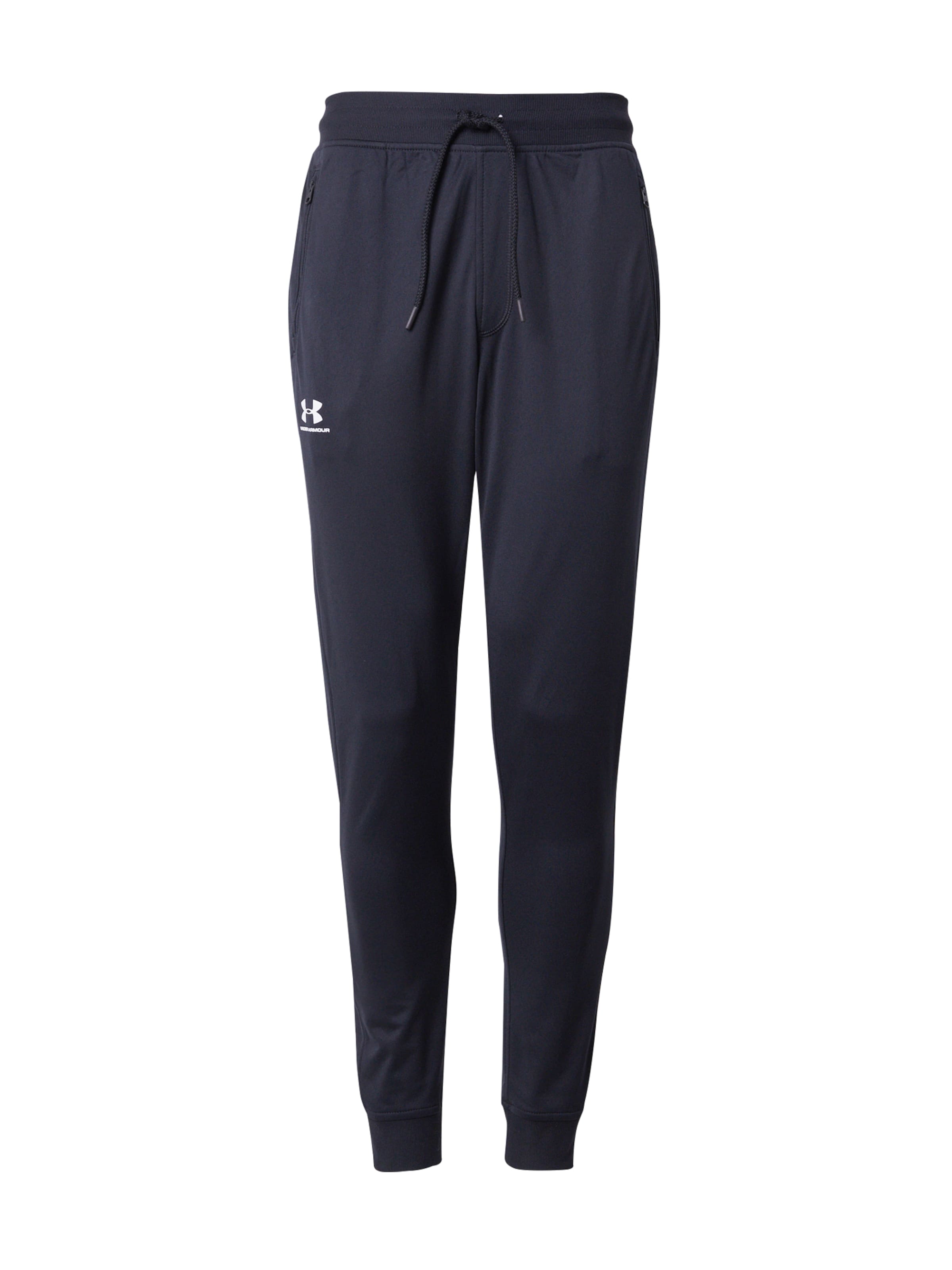 UNDER ARMOUR Tapered Sportbyxa i svart: framsida