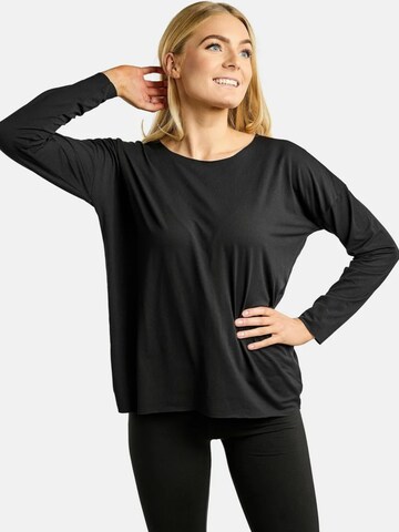 Liberte Essentiel Shirt ' ALMA ' in Black: front