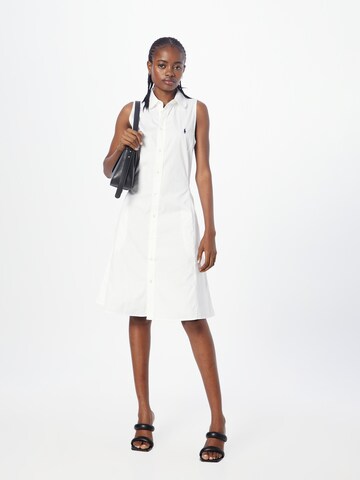 Polo Ralph Lauren Μπλουζοφόρεμα 'BLAR' σε λευκό