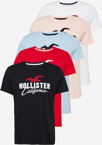 HOLLISTER Μπλουζάκι σε μπλε: μπροστά