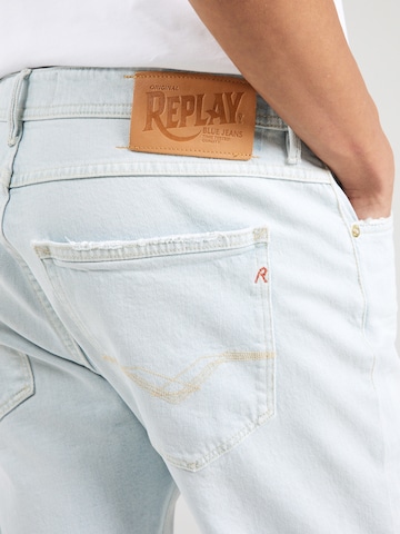 REPLAY Slimfit Jeans 'WILLBI' in Blauw