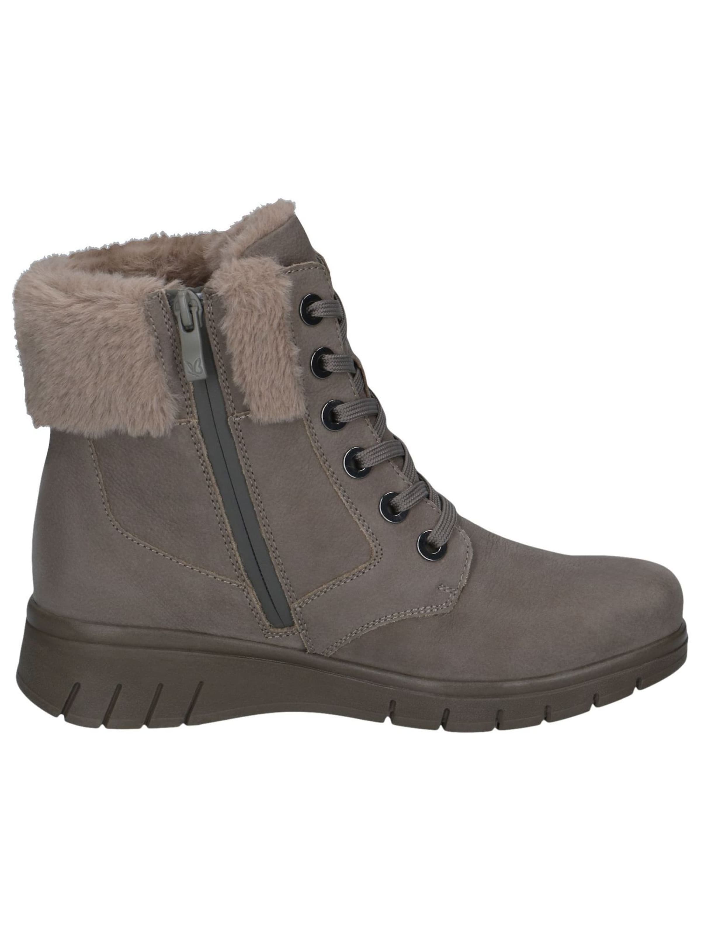 CAPRICE Schnürstiefelette in Beige