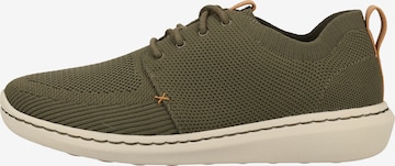 Baskets basses CLARKS en vert