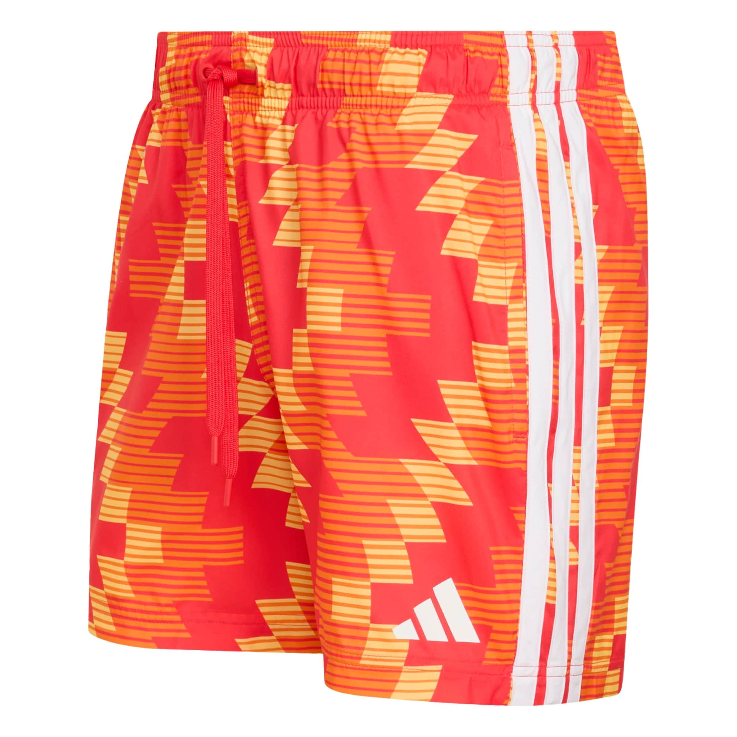 ADIDAS SPORTSWEAR - Bermudas en naranja: frente
