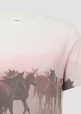 s.Oliver Shirt in Weiß