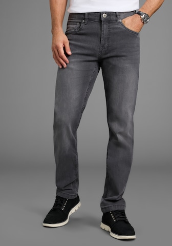ARIZONA Regular Jeans in Grey: front