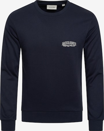 JACK & JONES Sweatshirt 'JJETERNITY' in Blau: Vorderseite