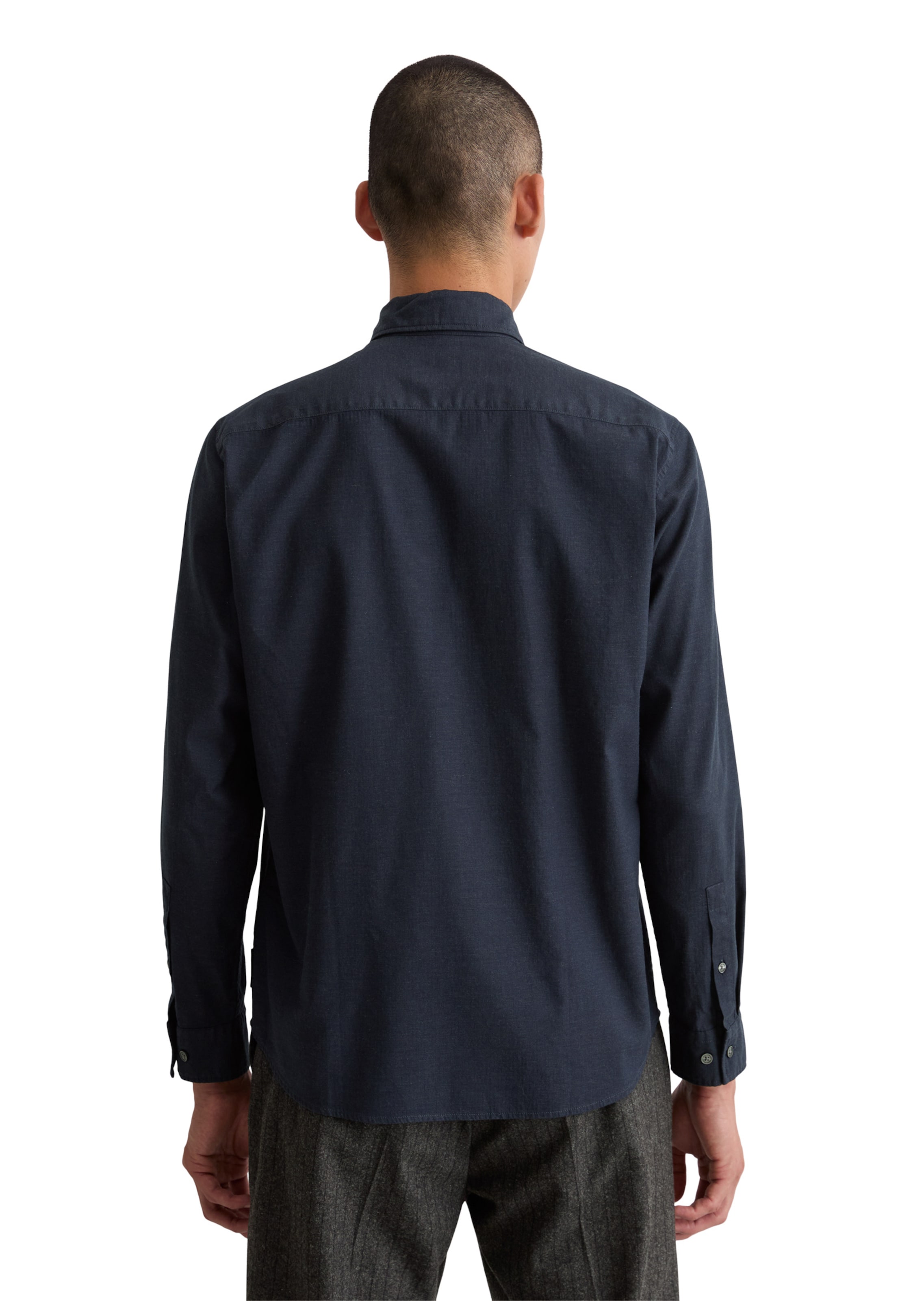 Marc O'Polo Regular fit Button Up Shirt in Blue