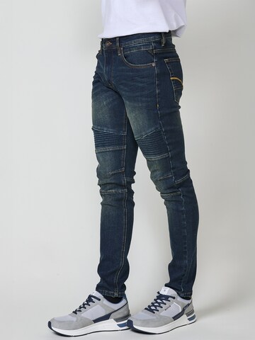 Coupe slim Jean KOROSHI en bleu