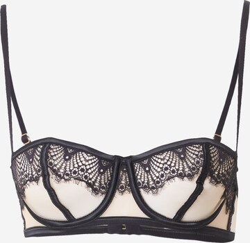 ETAM Balconette Bra in Black: front