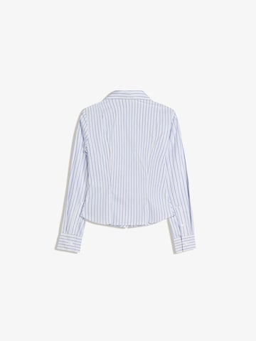Chemisier Bershka en bleu