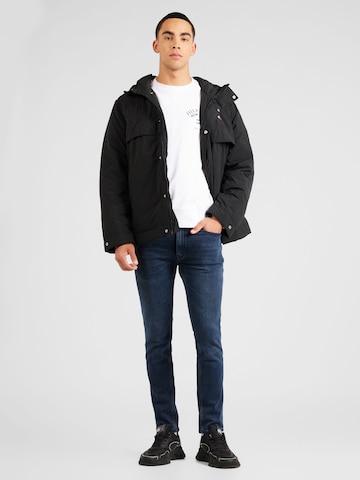 Tommy Jeans Jacke 'Chicago' in Schwarz