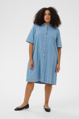 KAFFE CURVE - Vestido 'Jada' en azul