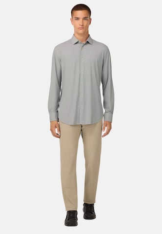Coupe regular Chemise Boggi Milano en gris