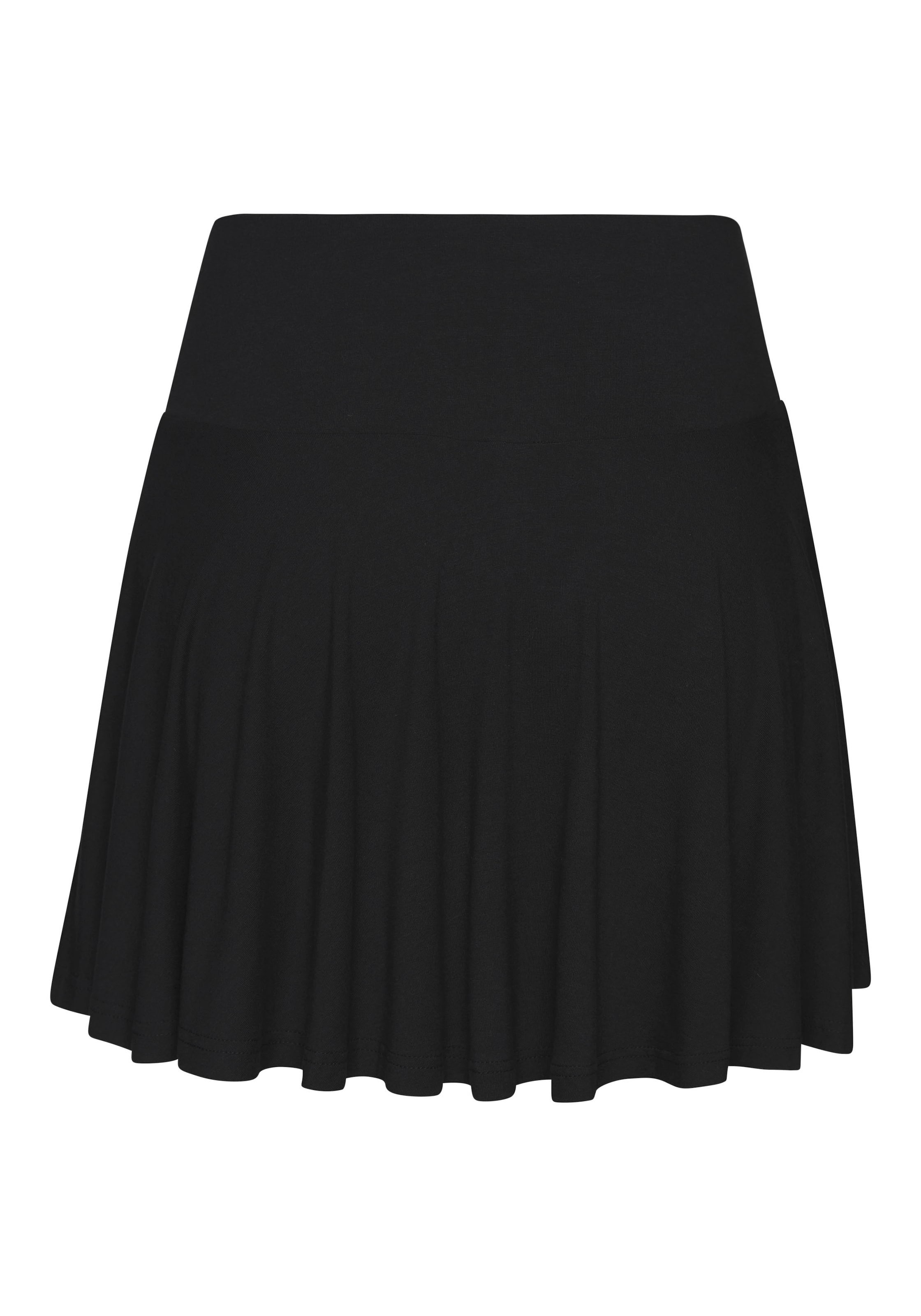 VIVANCE Skinny Nederdel i sort