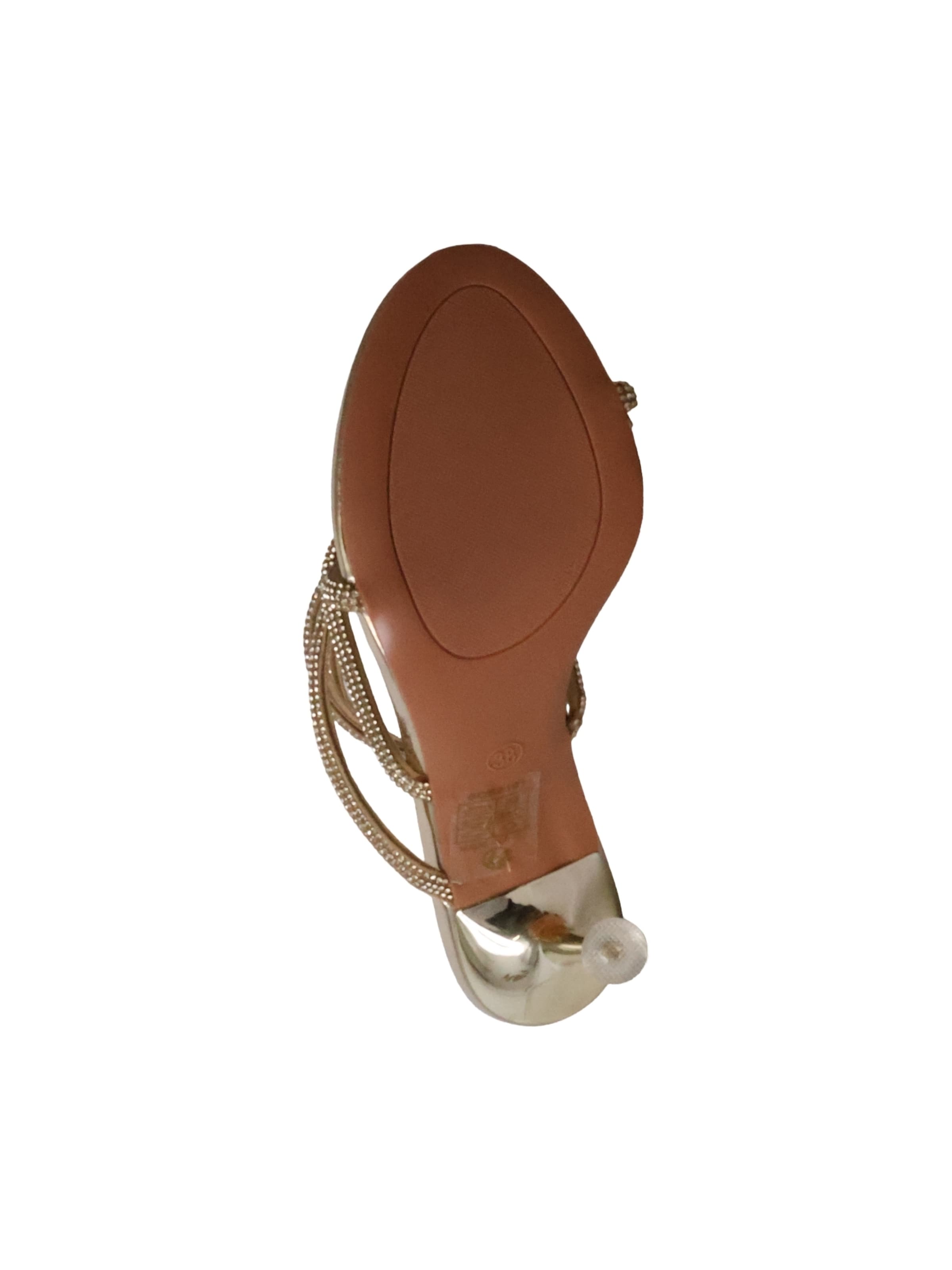 Super Mode Sandals in Gold