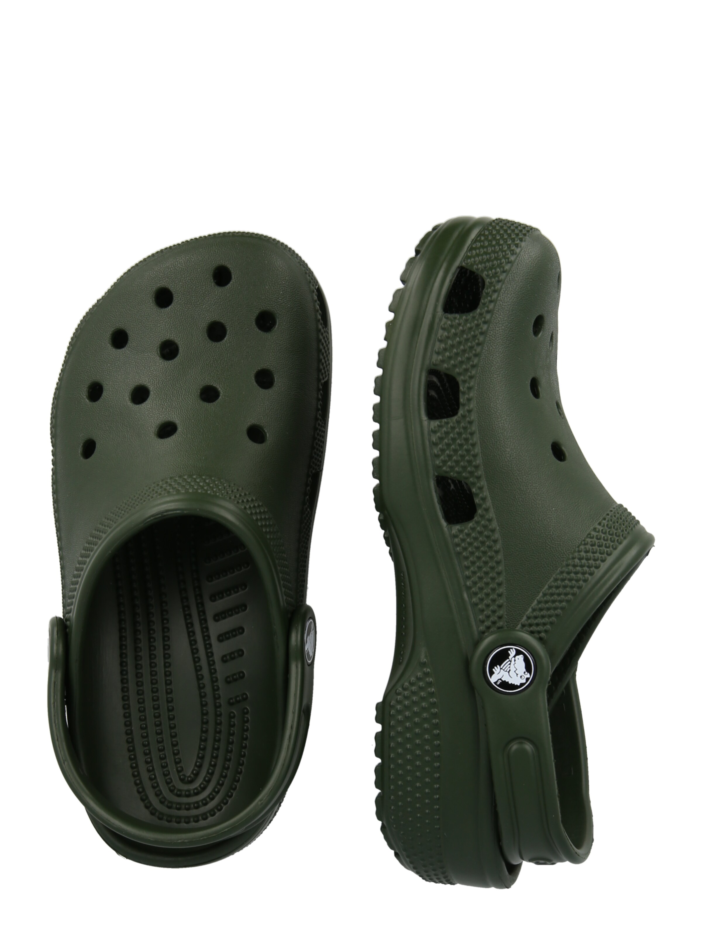 Crocs - Sapatos abertos 'Classic' em verde