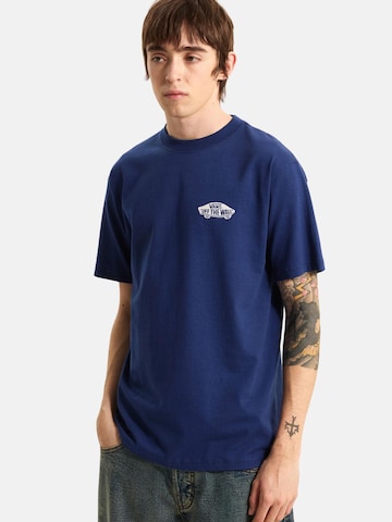 VANS Shirt 'VANS DOUBLE STANDARD SS TEE T-SHIRT' in Blauw
