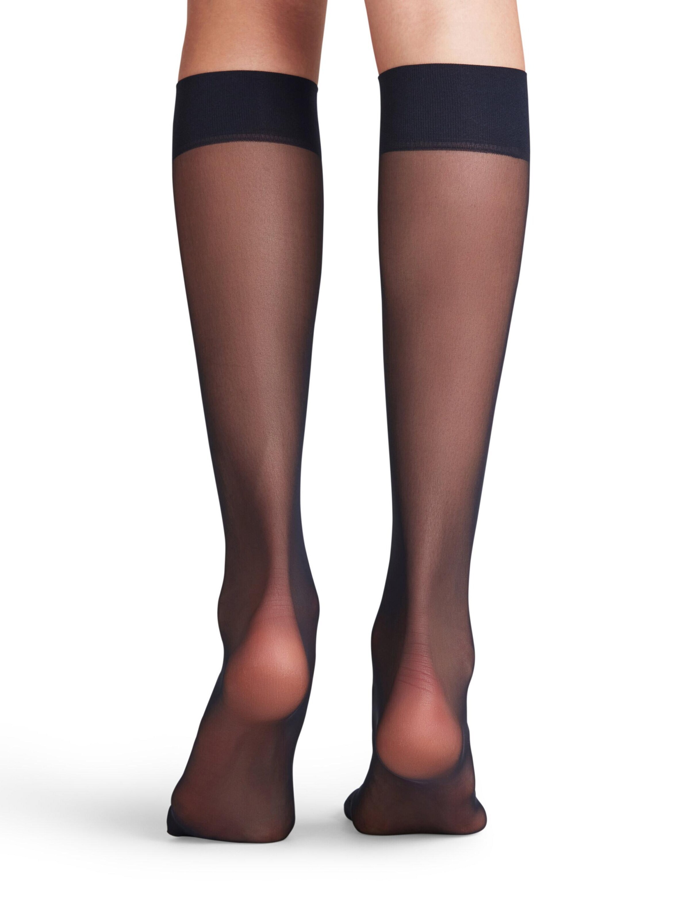 FALKE Overknee Strümpfe 'Matt Deluxe'‌‌‌‌‌‌‌‌‌‌ in Blau