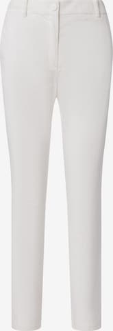 balta Quiosque Siaurėjantis Kelnės su kantu: priekis