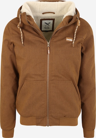 Iriedaily Between-season jacket in Brown: front