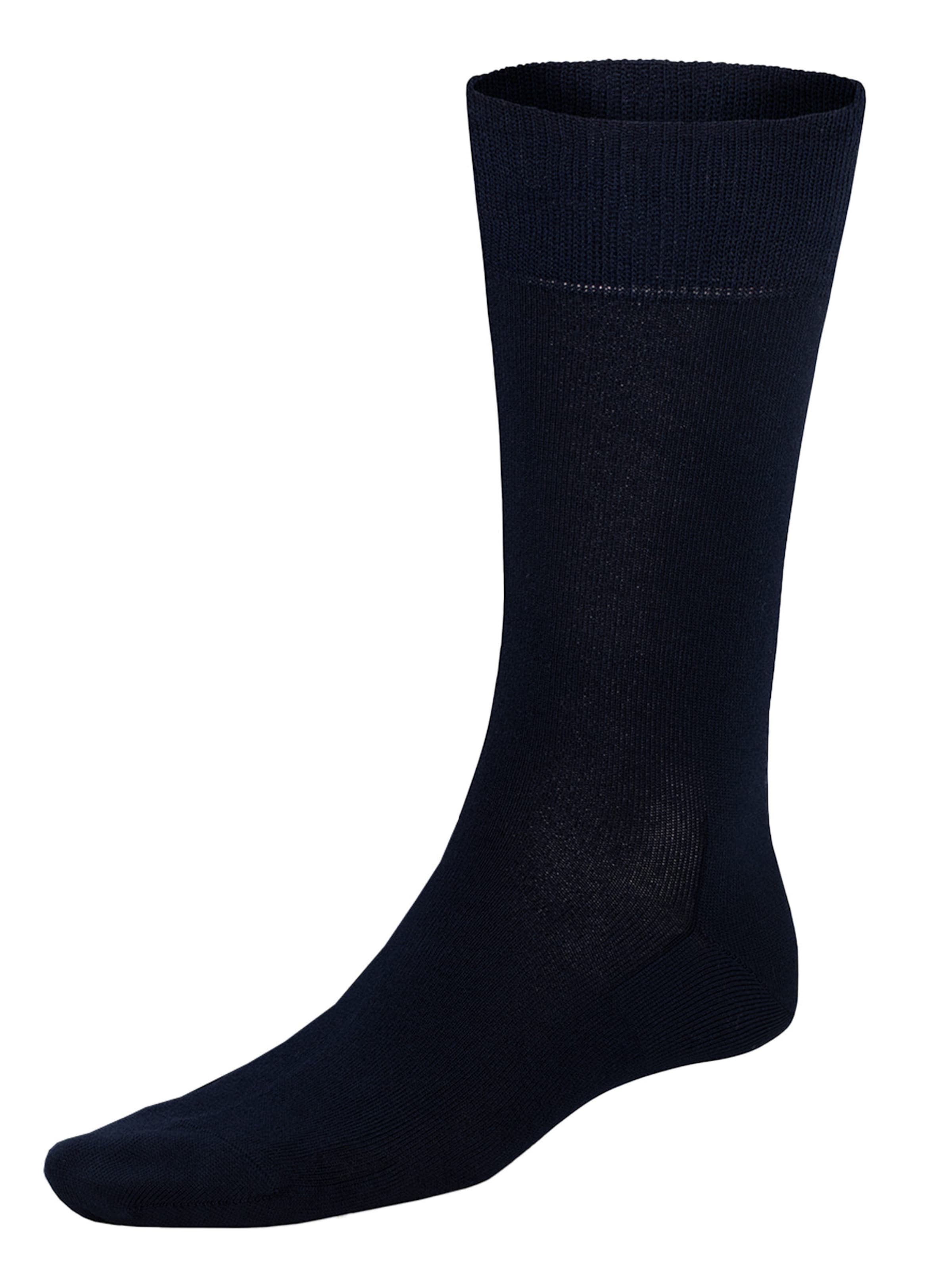 KUNERT Socken 'Longlife' in Schwarz: Vorderseite