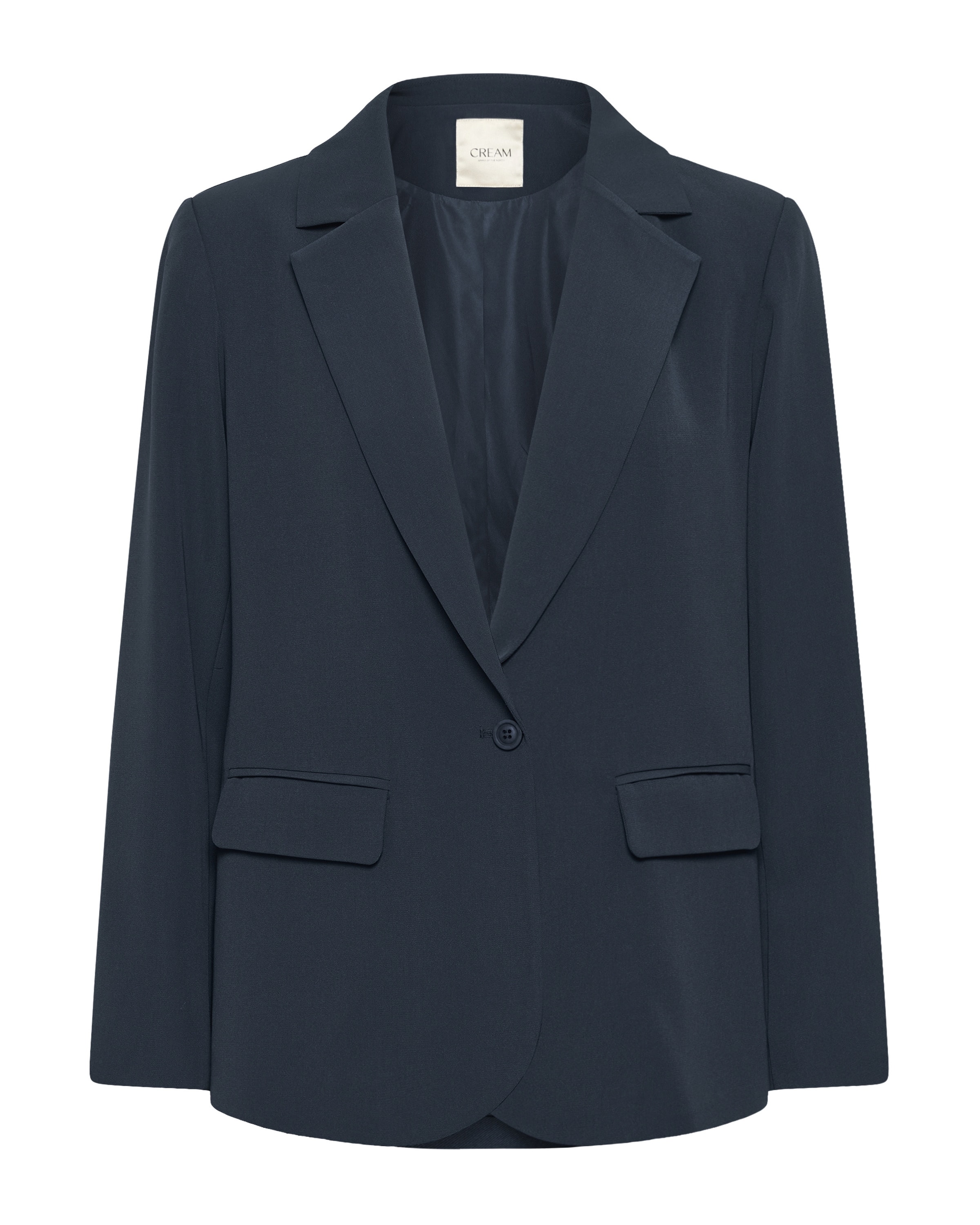 Blazer 'CRCan Cocamia' Cream en bleu : devant