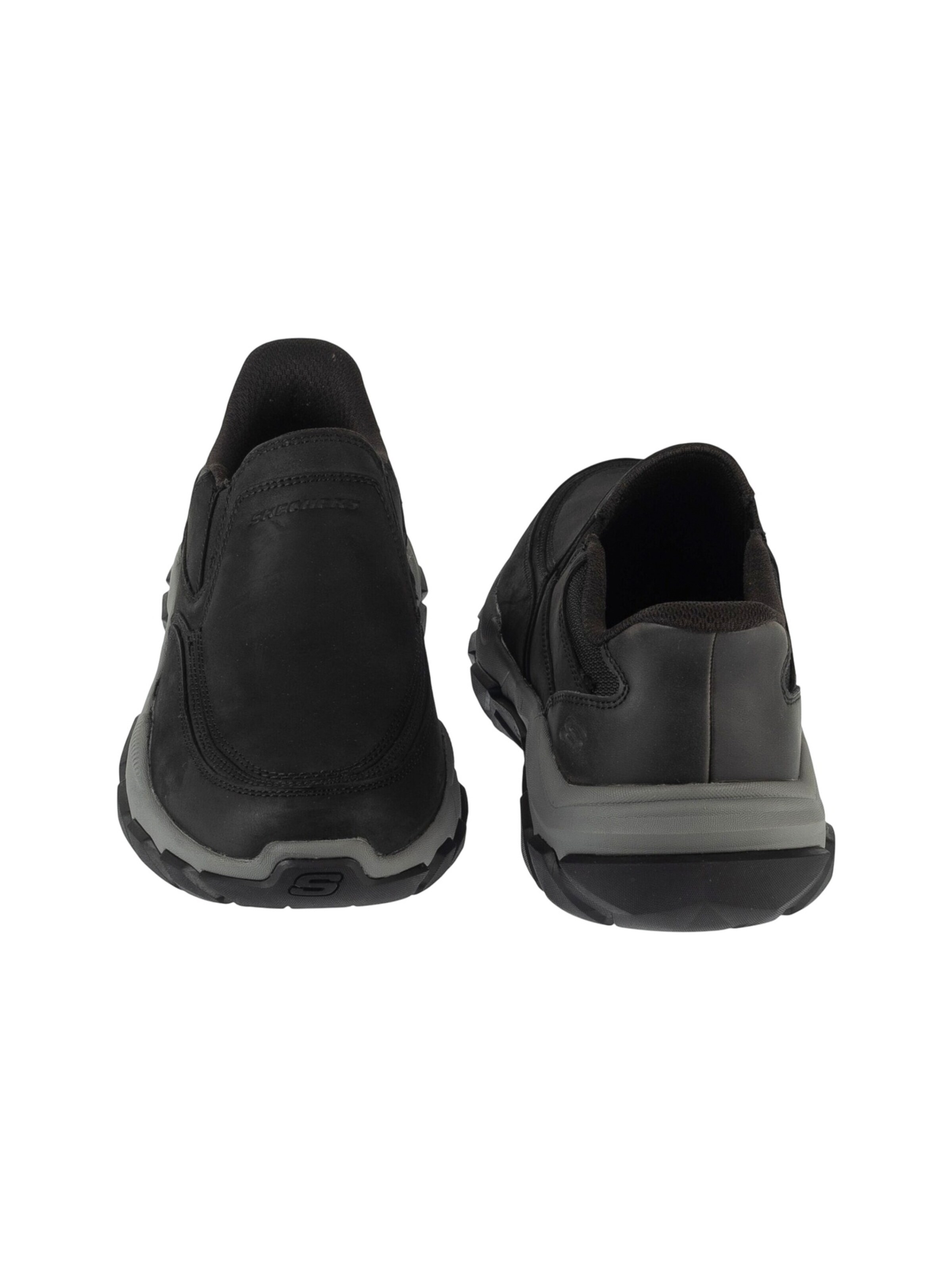 SKECHERS Sneakers laag 'Skechers Slip-Ins: Santoro - Archaic' in Zwart