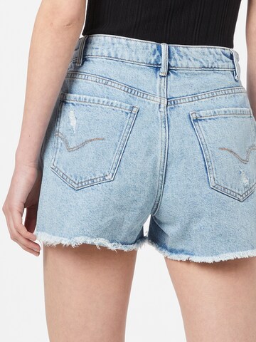 ONLY Regular Shorts 'FINE' in Blau