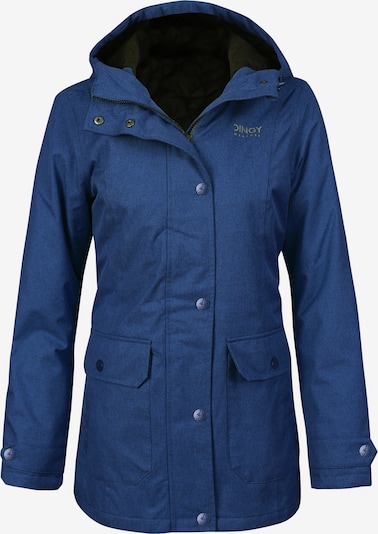Dingy Rhythm Of The Rain Regenmantel 'Cherry' in blau, Produktansicht