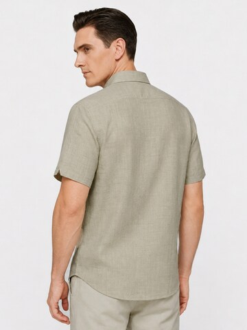 ALLTHEMEN Comfort Fit Hemd 'Leichtmut'‌‌ in Grün