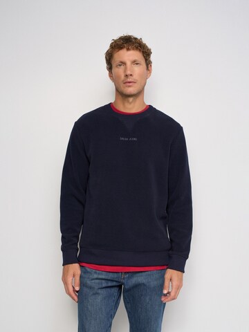 Salsa Jeans Sweatshirt in Blau: Vorderseite