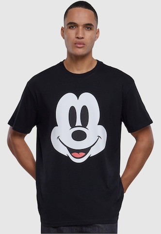 MT Upscale - Camisa 'Disney 100 Mickey Face' em preto: frente