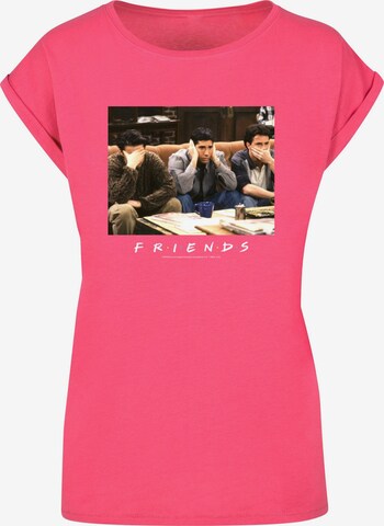 Maglietta 'Friends - Three Wise Guys' di ABSOLUTE CULT in rosa: frontale