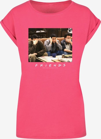 T-shirt 'Friends - Three Wise Guys' ABSOLUTE CULT en rose : devant