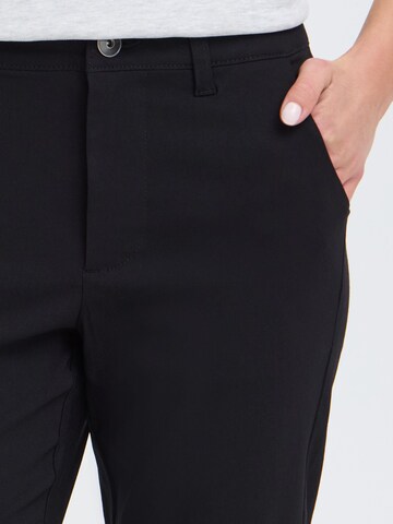 Coupe slim Pantalon ' OXKeily ' Oxmo en noir