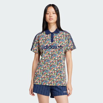 ADIDAS ORIGINALS Μπλουζάκι 'Adidas Originals x Liberty London' σε μπλε: μπροστά