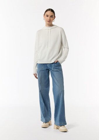 comma casual identity Pullover in Weiß