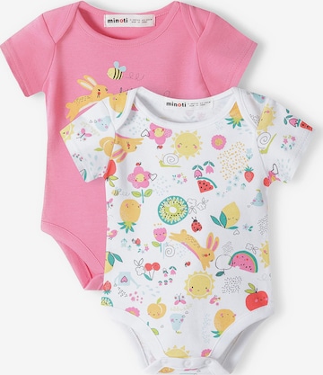 MINOTI Potkuhousut/body värissä vaaleanpunainen: etupuoli
