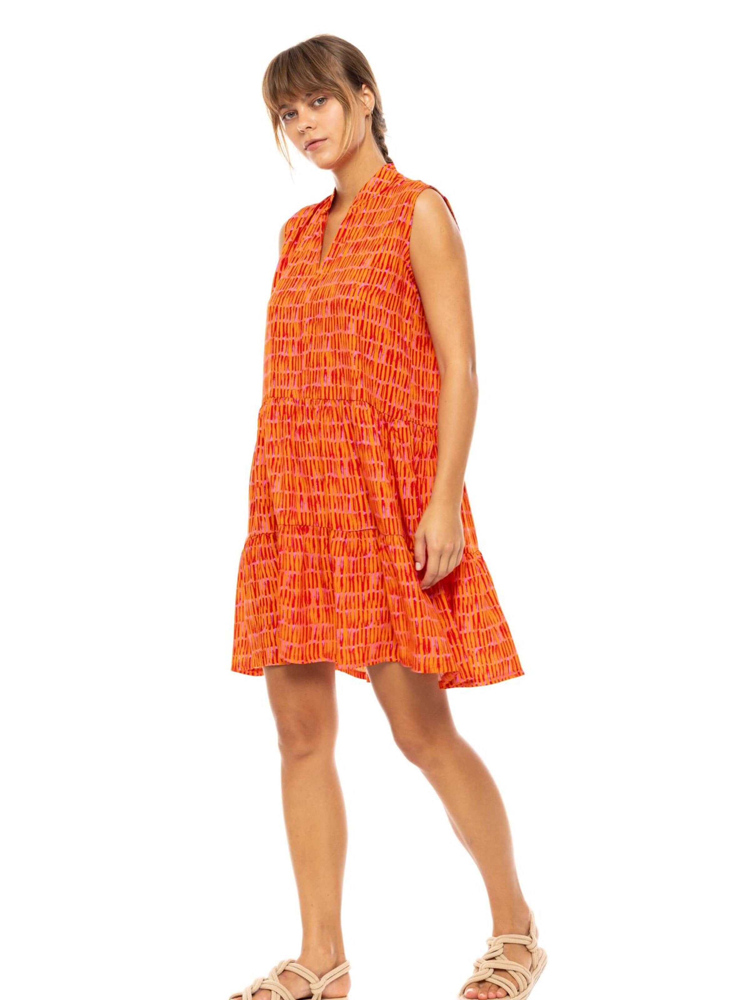 Pink LabelLjetna haljina 'BEACHWEAR SORBET ORANGE' - narančasta boja