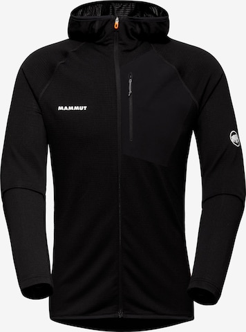 MAMMUT Funktionsfleecejacke 'AENERGY LIGHT' in Schwarz: Vorderseite