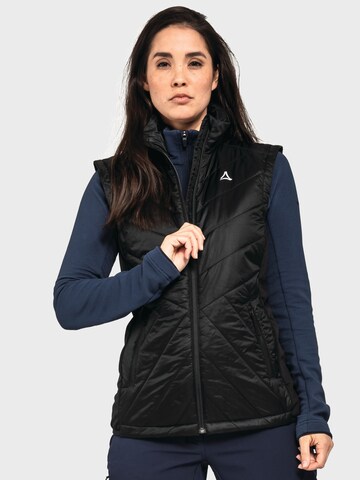 Gilet de sport 'Hybrid Vest Stams L' Schöffel en noir : devant