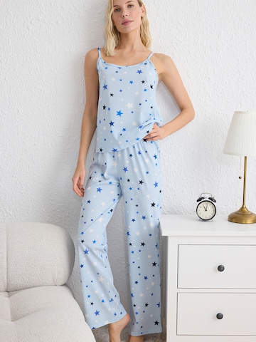 Trendyol - Pijama en azul: frente