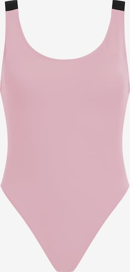 Calvin Klein Swimwear Badeanzug in altrosa / schwarz / weiß, Produktansicht