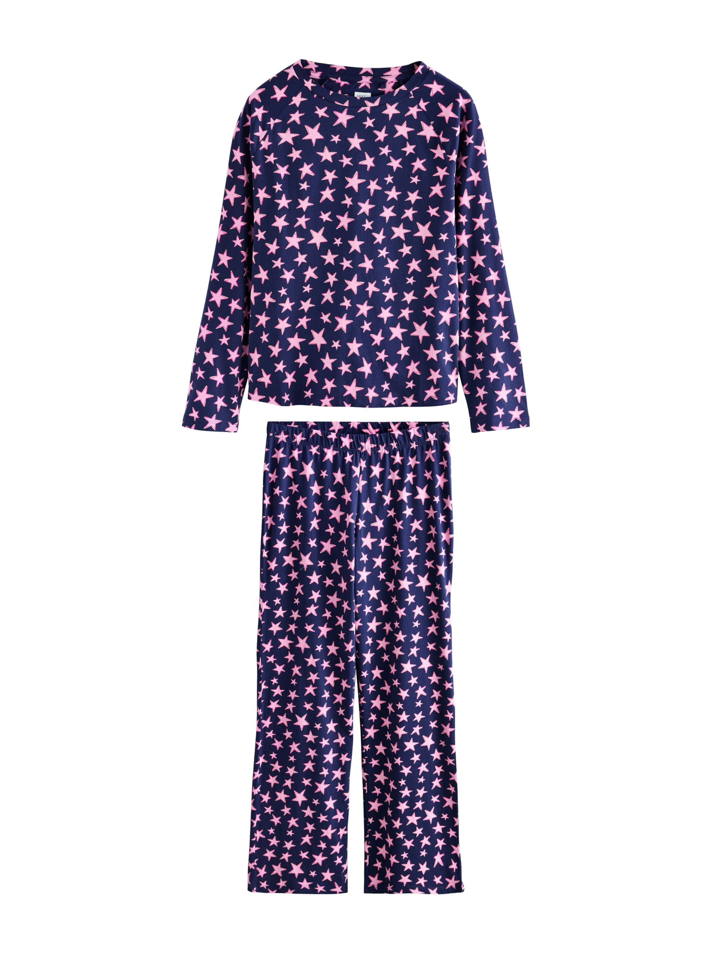 Next Πιτζάμα σε μπλε: μπροστά