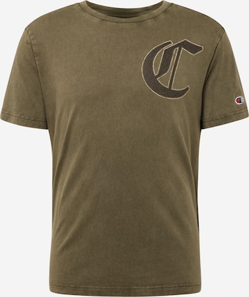 Champion Authentic Athletic Apparel Shirt 'Pop Punk' in Groen: voorkant